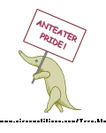 Click to download ''Anteater Pride'' tee-shirt design
