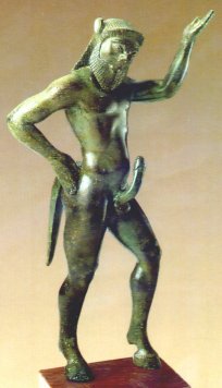 Etruscan satyr
