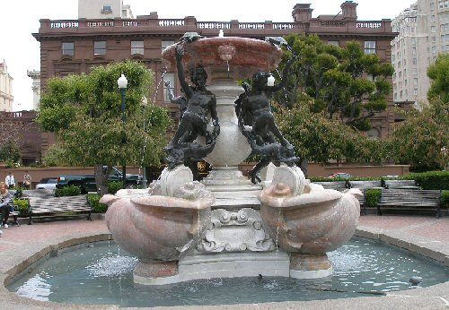 Tortoise fountain, SF