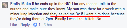 coerce-emily-asked 3x in the NICU