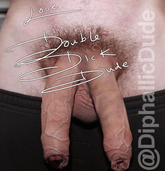 Double Dick Dude autographed