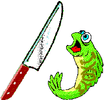 knife and fish